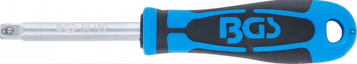 SPINNER HANDLE | EXTERNAL SQUARE 6.3 MM (1/4") | 150 MM (216)
