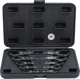 DOUBLE ENDED RATCHET WRENCH SET, STRAIGHT, REVERSIBLE | 6 X 8-19 X 22 MM | 5 PCS. (1450)