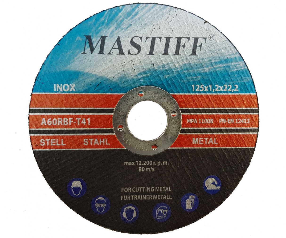 CUTTING DISC FOR METAL | 125X1.2X22.23 (A60TBF-12)