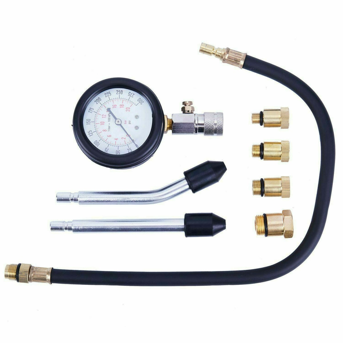 COMPRESSION TESTER | PETROL | WITH BITS | 8 PCS. (JC-8015)