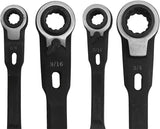 MULTI-FUNCTION RATCHET WRENCHES | DOUBLE-SIDED WITH REVERSE | 4-IN-1 | 2 PCS. (DRW2S)