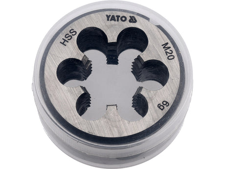 ROUND THREAD DIE M20 HSS M2 (YT-2973)
