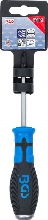 SCREWDRIVER | CROSS SLOT PH1 | BLADE LENGTH 75 MM (4908)