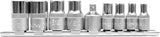 TORX SOCKET SET E5-E16 9PCS (YT-0520)