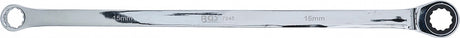 RATCHET RING WRENCH AND RING SPANNER | EXTRA LONG | 15 MM (7245)