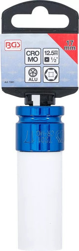 PROTECTIVE IMPACT SOCKET | 12.5 MM (1/2") DRIVE | 17 MM (7201)