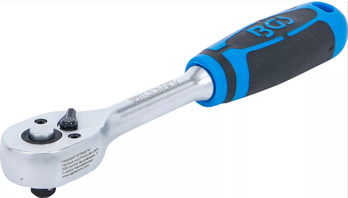 REVERSIBLE RATCHET | STRAIGHT DESIGN | FINE TOOTH | 6.3 MM (1/4") (680)