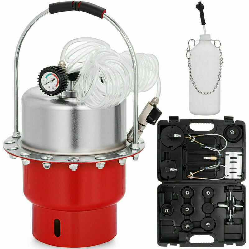 PROFESSIONAL BRAKE SYSTEM BLEEDER WITH ADAPTERS (SK2396)