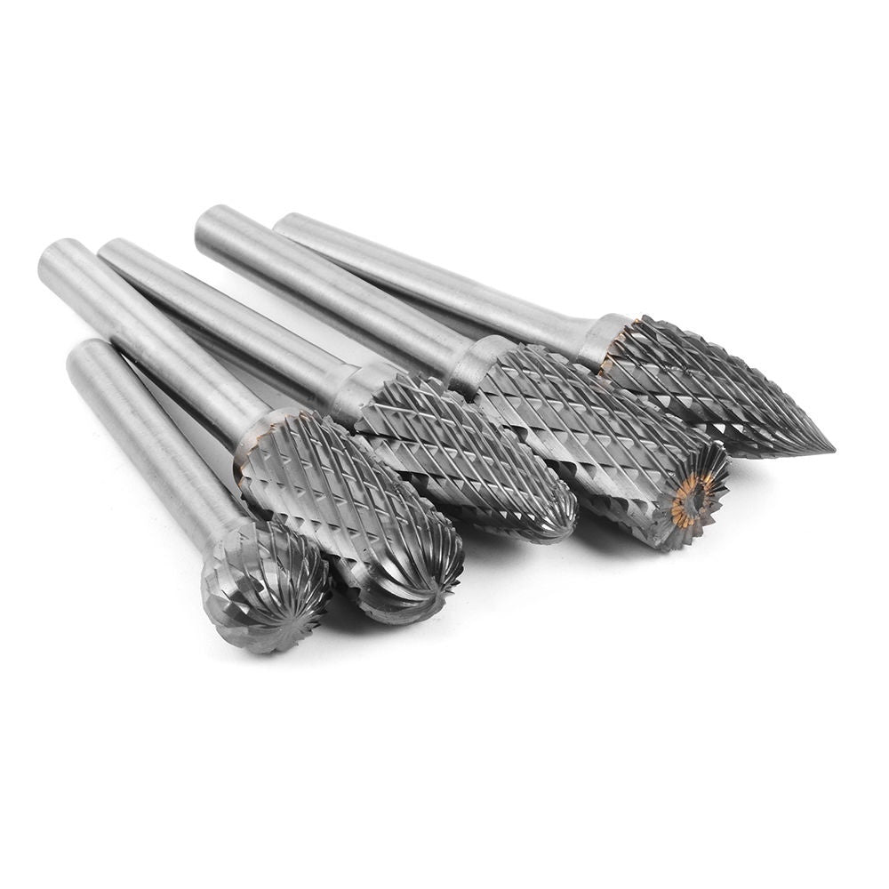 TUNGSTEN CARBIDE DIAMOND CUTTER SET 10 PCS, HEAD SIZE - 12 MM (SK8699)