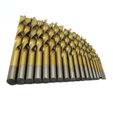 DRILL BIT SET | HSS-TITANIUM | 1 - 10 MM | 19 PCS. (EW-0019)