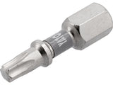 SCREWDRIVER BITS 1/4 25MM T20 2 PCS NI (YT-78013)
