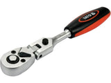 REVERSIBLE FLEXIBLE RATCHET HANDLE 1/4" (YT-0325)