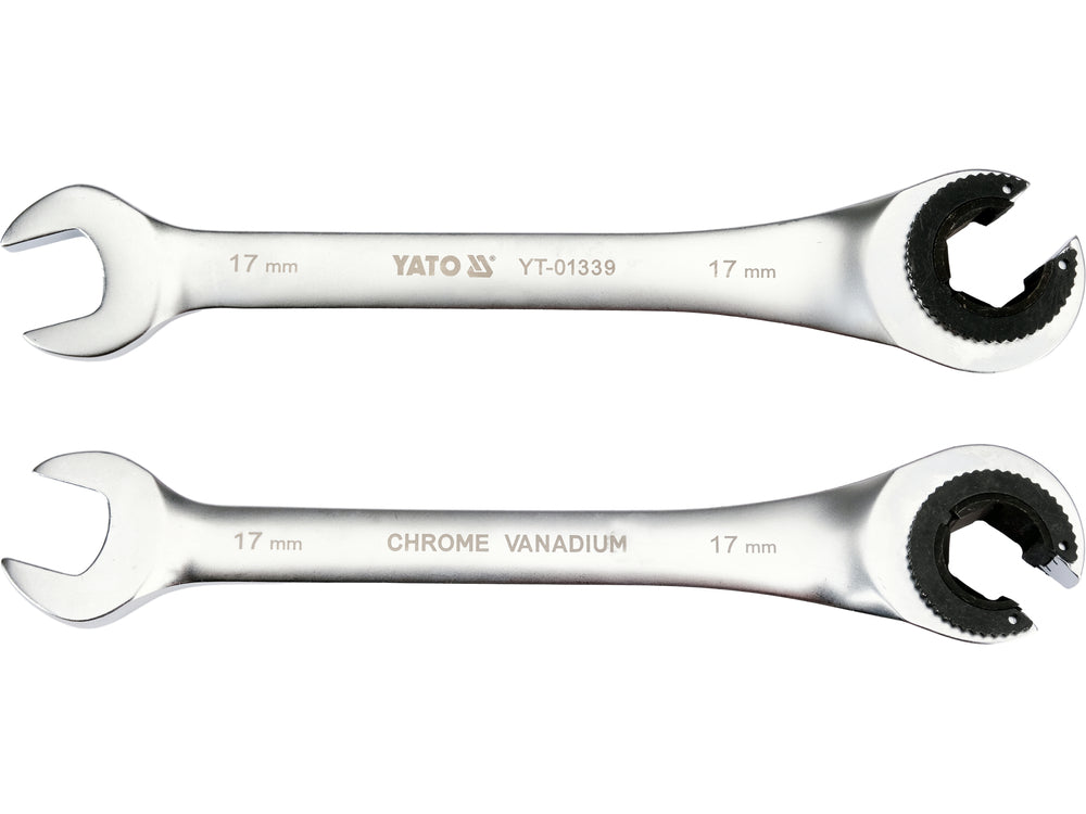 FLARE NUT RATCHET WRENCH 9MM (YT-01331)