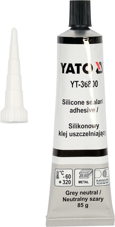 SILICONE SEALANT | HIGH TEMPERATURE | GREY | 85 G (YT-36800)