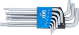 L-TYPE WRENCH SET | T-STAR (FOR TORX) WITH BALL HEAD | T10 - T50 | 9 PCS. (818)