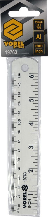 ALUMINIUM RULER 150 MM (19763)