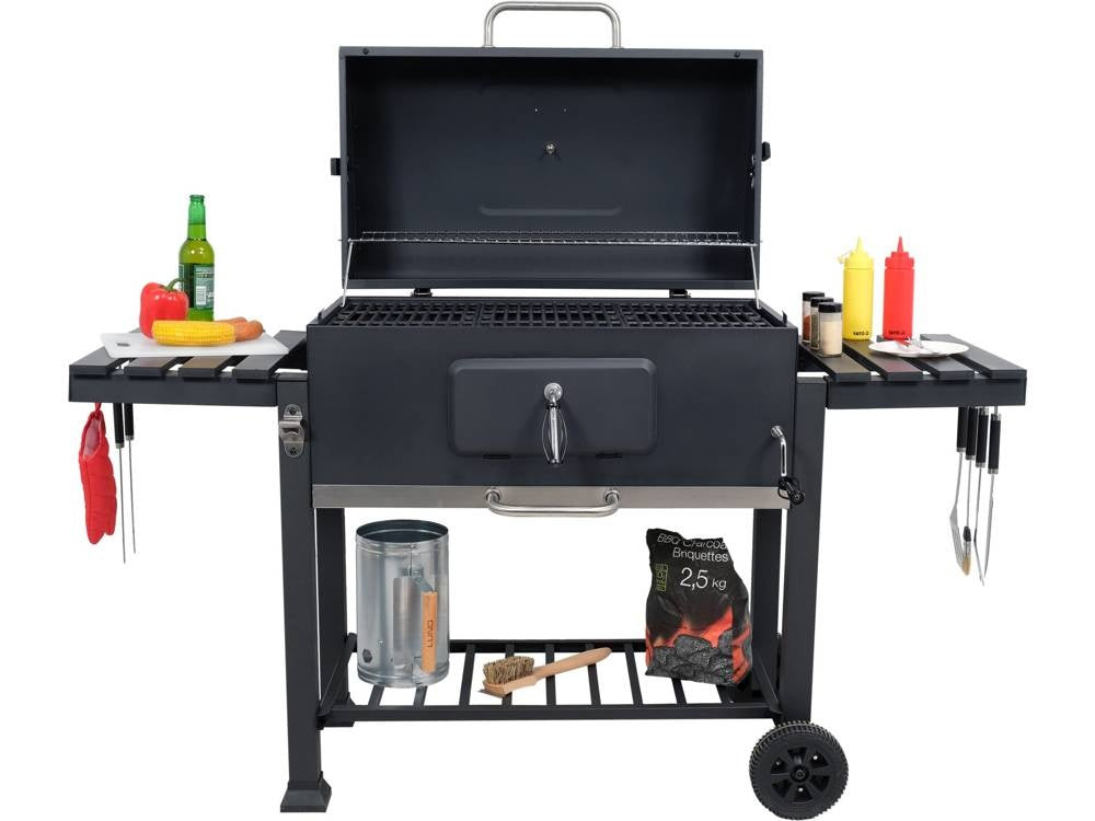 CHARCOAL GRILL XXL CAST IRON 78X42.5CM (99917)