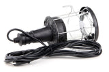 WORK LAMP "GUMMI", METAL GRILL, RUBBERIZED HOUSING, 60W 230V (82716)