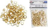 EYELET ASSORTMENT | 5.0 X 5.5 MM | 100 PCS. (569-1)