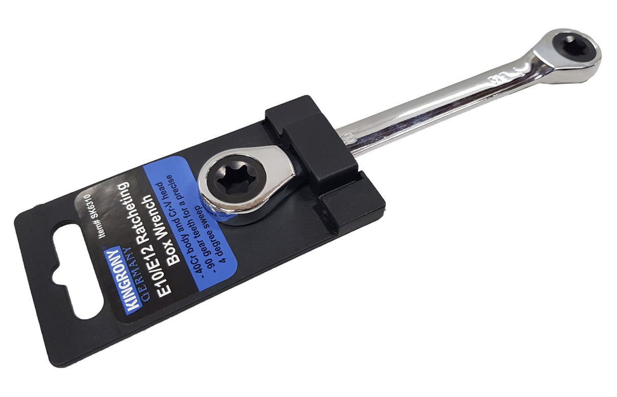 E-TYPE RATCHETING DOUBLE-SIDED WRENCH | E10XE12 (SK6310)