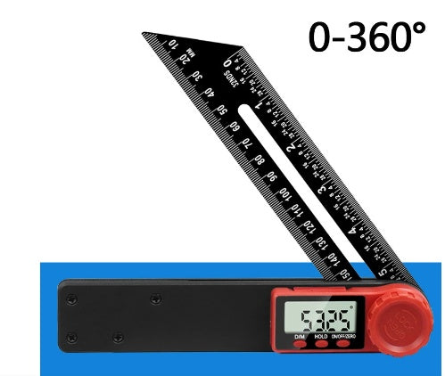 MULTIFUNCTIONAL DIGITAL DISPLAY T-SHAPED FLEXIBLE ANGLE RULER (TAR6)