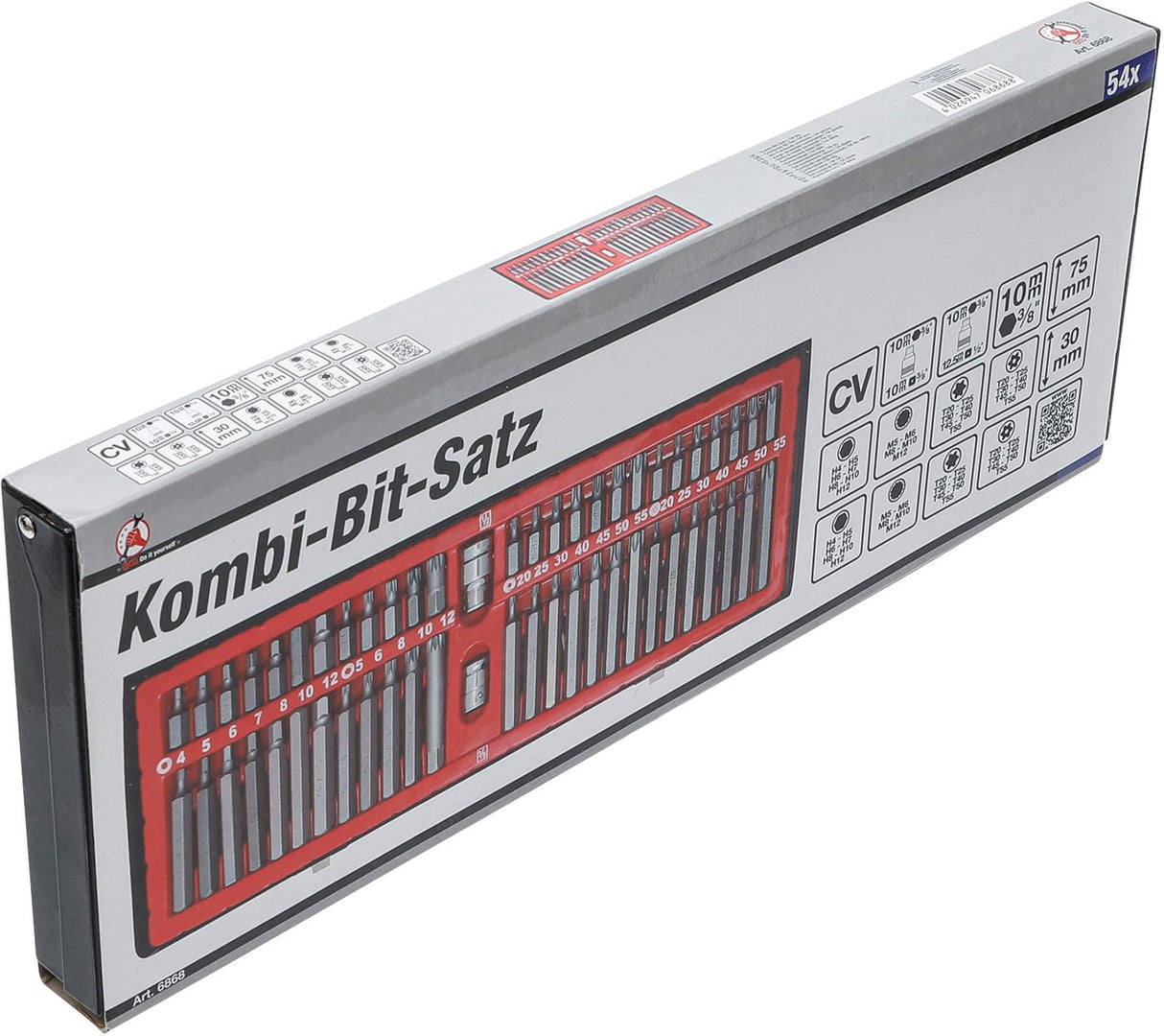 COMBINED BIT SET | 54 PCS. (6868)