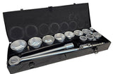 SOCKET AND WRENCH SET 6-POINT | 25 MM (1") | 36 - 80 MM | 15 PCS. (SS1501)