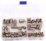 STEEL THREADED INSERTS FOR WOODEN FURNITURE | 100 PCS. (TS100K)