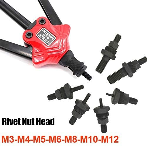 RIVET TOOL FOR THREADED RIVETS | WITH SET | M3-M12 | 360 MM (BT-608)