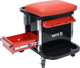 SHOP ROLLER SEAT STOOL WITH DRAWERS (YT-08790)