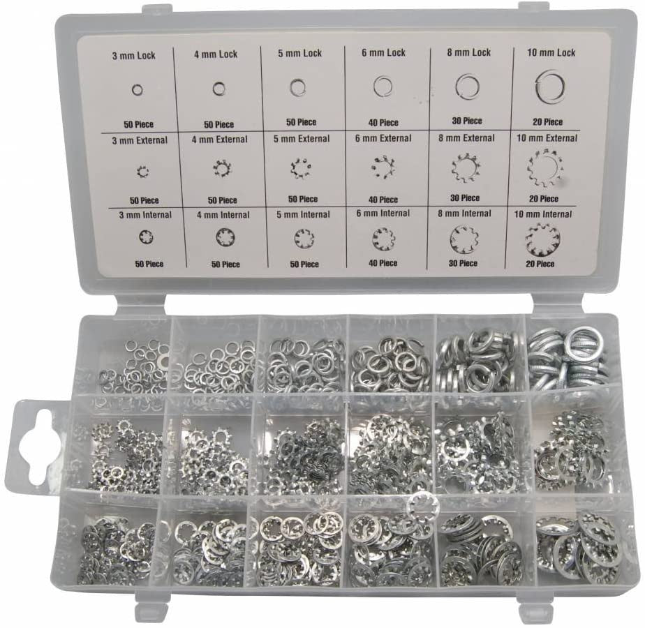 WASHER ASSORTMENT | 720 PCS. (SK01009)