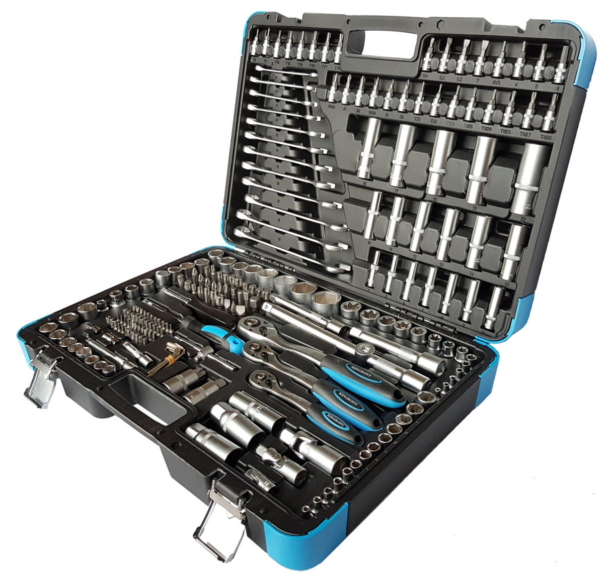 TOOL SET | 6.3 MM (1/4") / 10 MM (3/8") / 12.5 MM (1/2") | 216 PCS. (KR121216B)