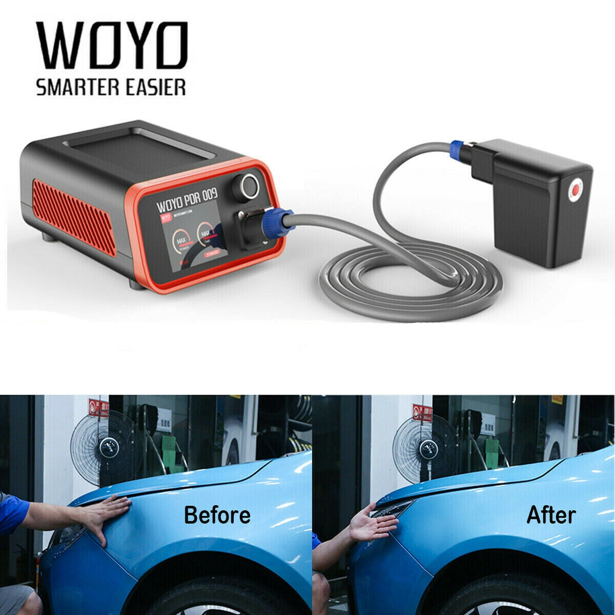 BODY DENT REMOVAL TOOL | INDUCTION | ALUMINUM | WOYO (PDR009)