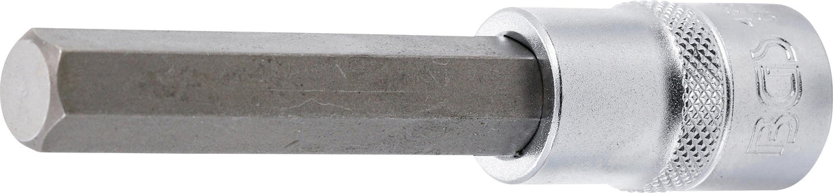 BIT SOCKET | LENGTH 100 MM | 12.5 MM (1/2") DRIVE | INTERNAL HEXAGON 12 MM (4265)