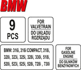 ENGINE TIMING TOOL BMW VANOS 9 PCS (YT-06022)