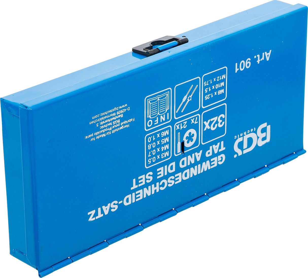 TAP AND DIE SET | M3 - M12 | 32 PCS. (901)