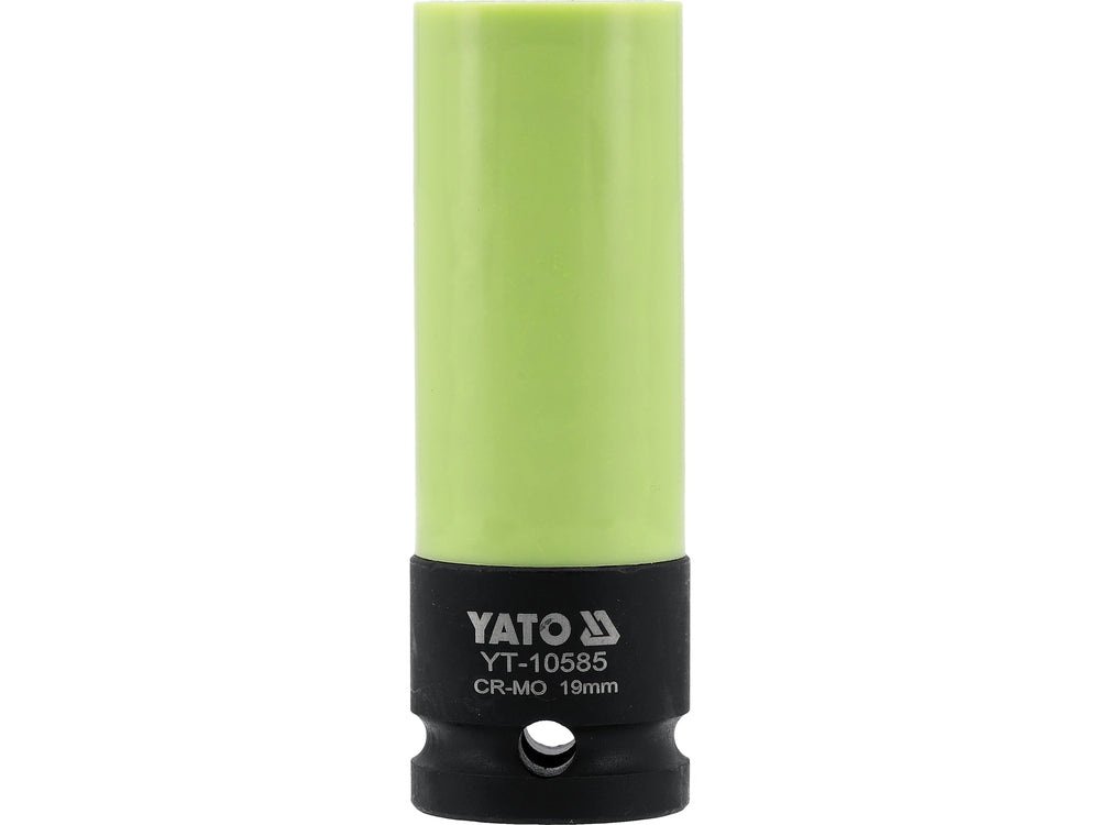 WHEEL NUT SOCKET 19MM STANDARD (YT-10585)