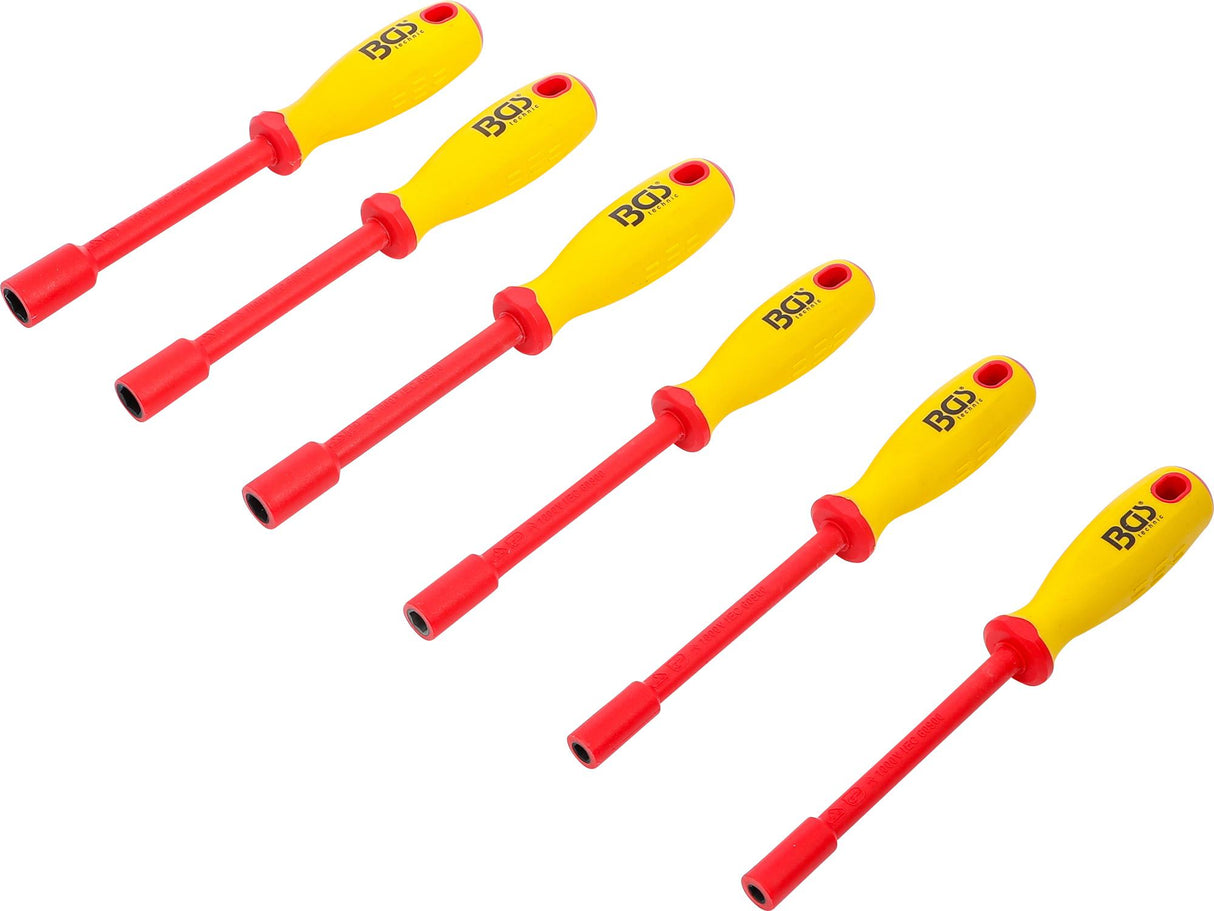 VDE SOCKET SCREWDRIVER SET | HEXAGON | 5.5 - 12 MM | 6 PCS. (71095)