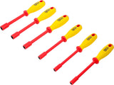 VDE SOCKET SCREWDRIVER SET | HEXAGON | 5.5 - 12 MM | 6 PCS. (71095)