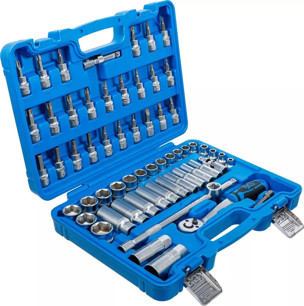 SOCKET SET, HEXAGON | 10 MM (3/8") DRIVE | 61 PCS. (2218)