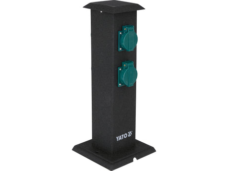 OUTDOOR SOCKET IN A METAL BOX | IP44 | 4 X 230V (YT-81275)