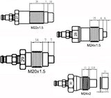 COMPRESSION TESTER FOR PETROL AND DIESEL ENGINES (8400)