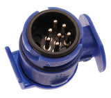 ADAPTER FOR TRAILER PLUG FROM 13 TO 7 CONTACTS ISO 1724 (TR1317)