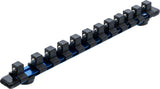 SOCKET HOLDER WITH SQUARE FOR 12 SOCKETS | MAGNETIC | FOR 12.5 MM (1/2") DRIVE (9344)