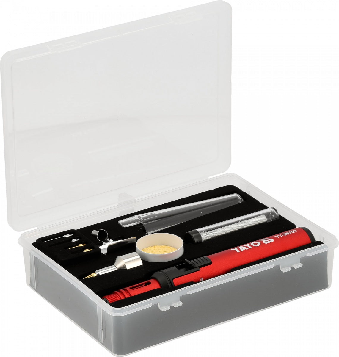 GAS SOLDERING IRON 360° | WITH ACCESSORIES | 3 IN 1 (YT-36707)