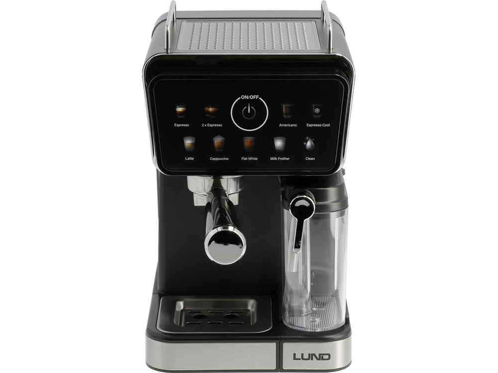 PRESSURE COFFEE MAKER WITH MILK FROTHER 1350W (68502)