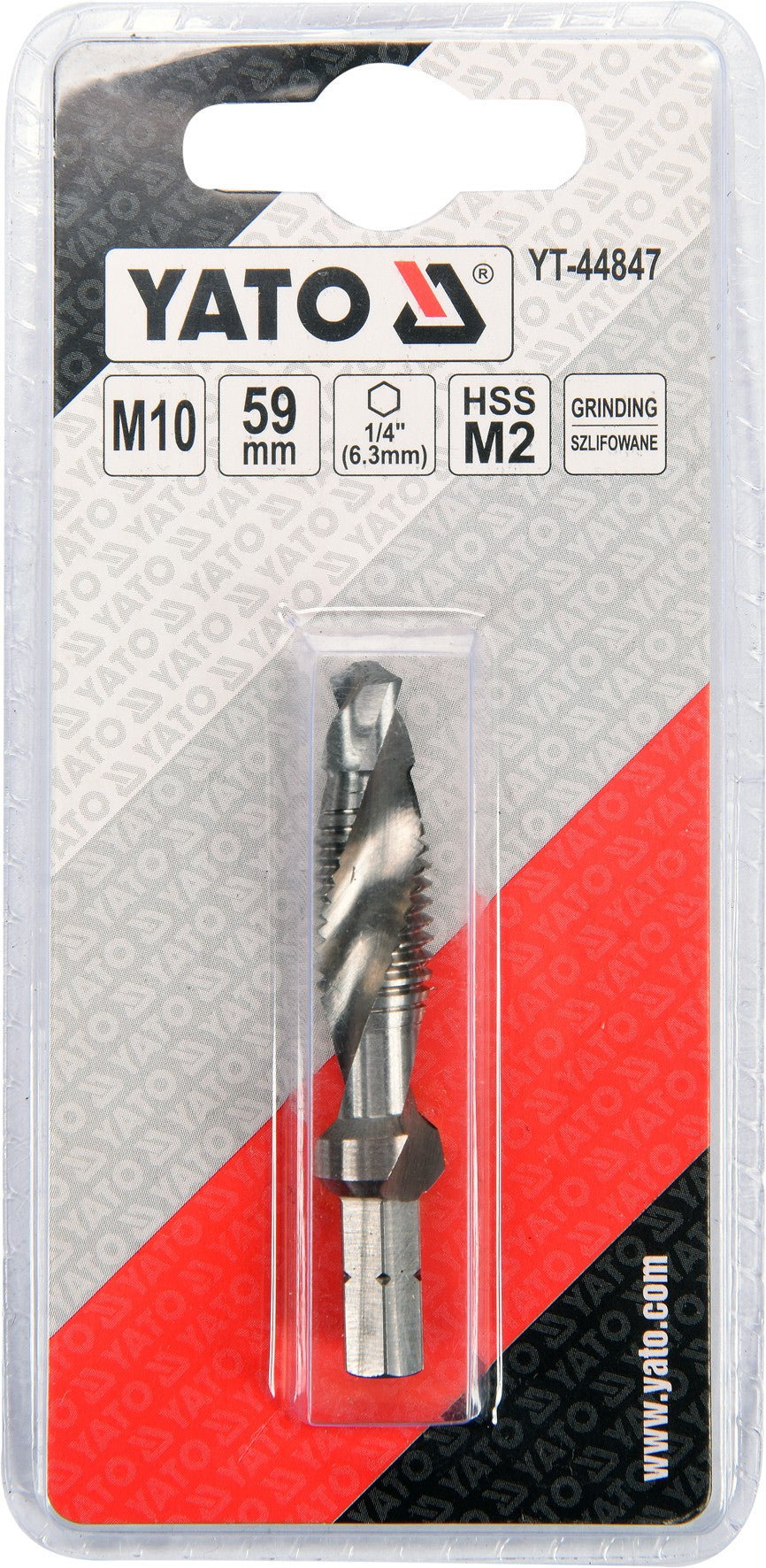 COMBINED DRILL TAP M10 HEX (YT-44847)