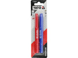 TECHNICAL MARKERS SET 2 PCS / RED-BLUE (YT-69301)