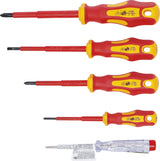 VDE ELECTRICIAN'S SCREWDRIVER SET | SLOT SL / CROSS SLOT | 5 PCS. (35815)
