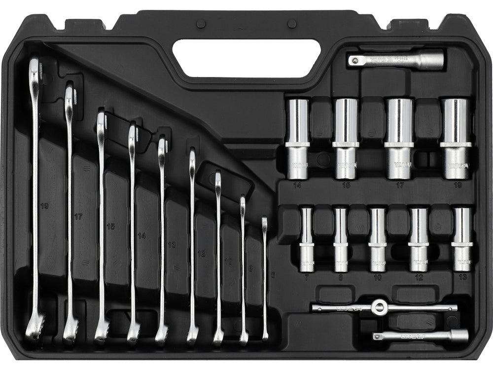 TOOL SET 1/4", 3/8" 92PCS (YT-38785)